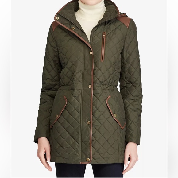 Lauren Ralph Lauren Jackets & Blazers - Lauren Ralph Lauren Quilted Anorak Jacket Hooded